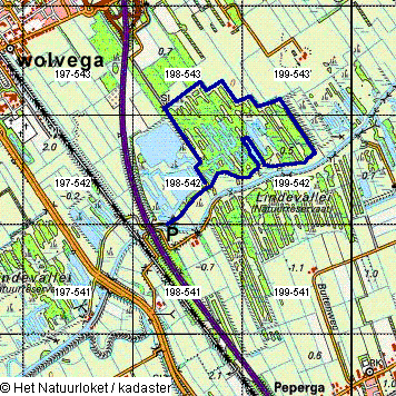 Routekaartje, Lendepolder, Helomapolder, Wolvega